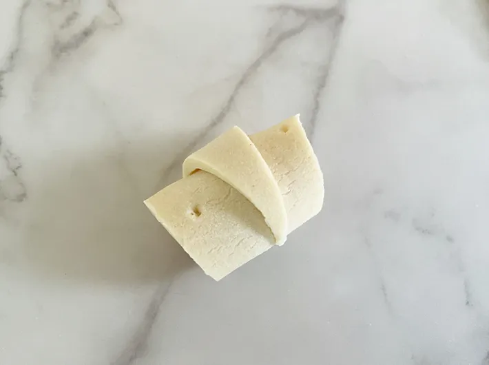 リースパイの調理写真（撮影：grape編集部）