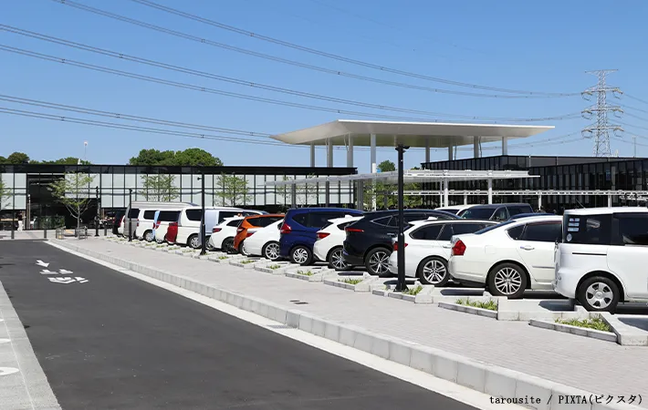 首都高速のパーキングエリア