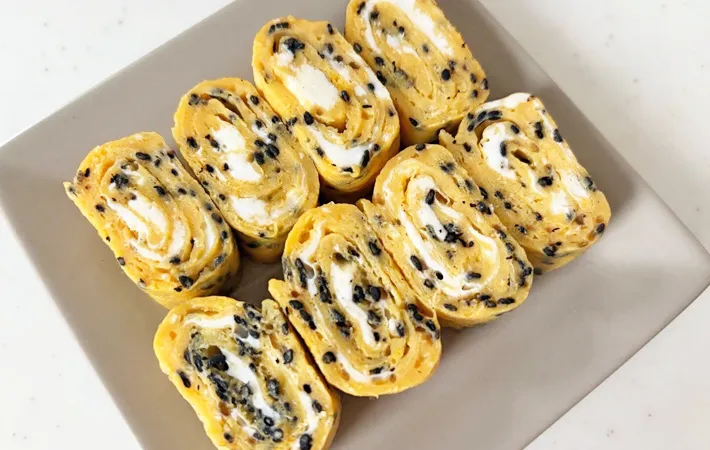 『プチプチたまご焼き』の完成写真（撮影：エニママ）