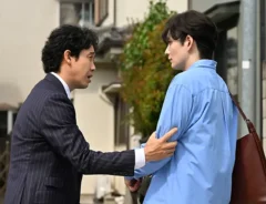 『ちょっとだけエスパー』に出演する大泉洋さんと岡田将生さんが写る場面写真