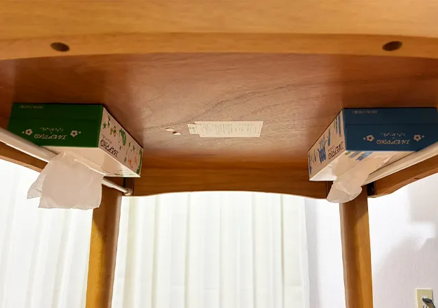 つっぱり棒のライフハック（撮影：grape編集部）