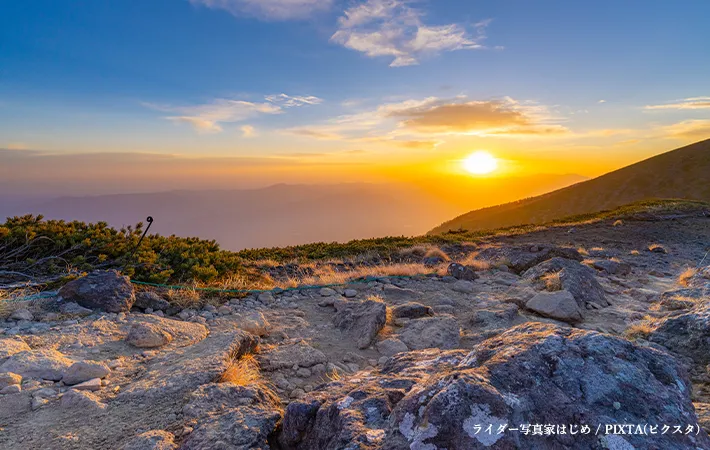 日の出イメージ写真