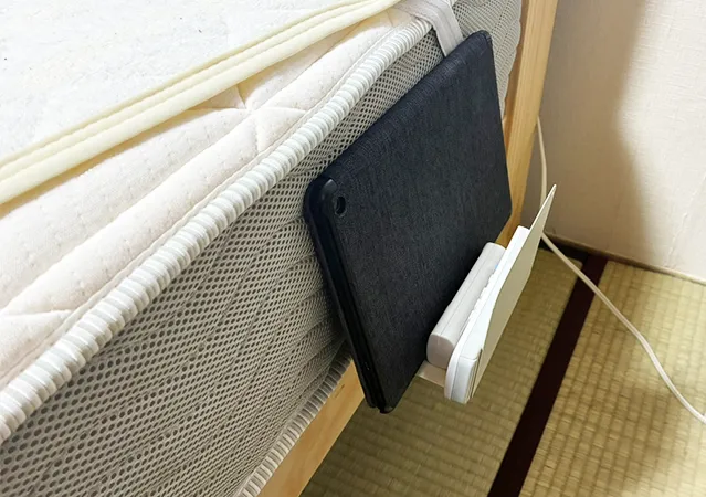 ブックエンドの活用法（撮影：grape編集部）