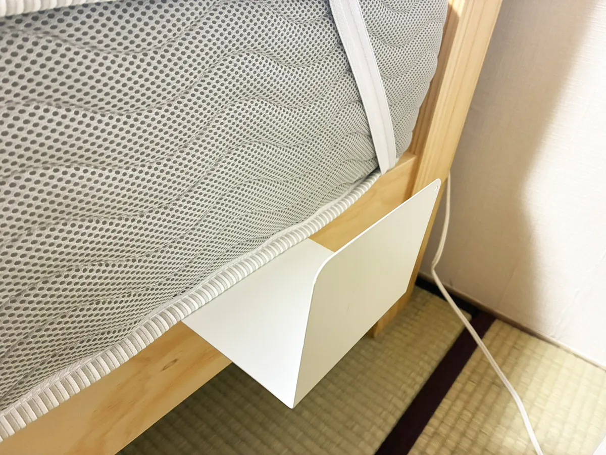 ブックエンドの活用法（撮影：grape編集部）