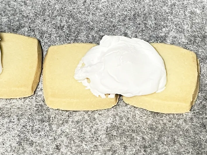 溶けたマシュマロの写真（撮影：grape編集部）