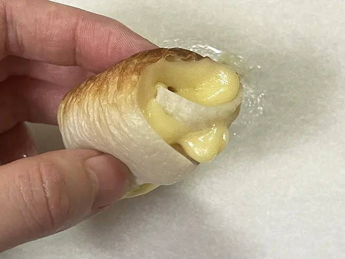 巻いたちくわの写真（撮影：grape編集部）