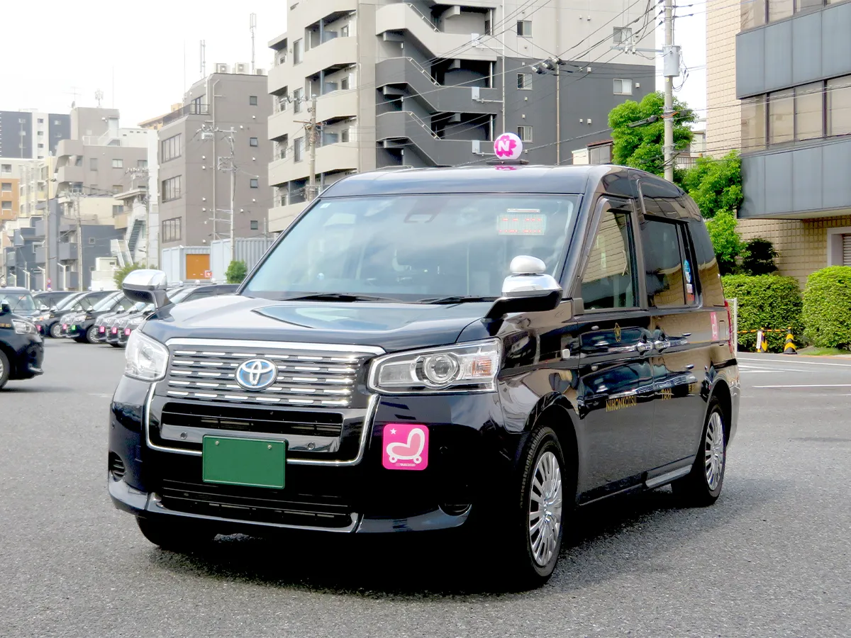 『幸運のタクシー』の画像(提供:日本交通株式会社)