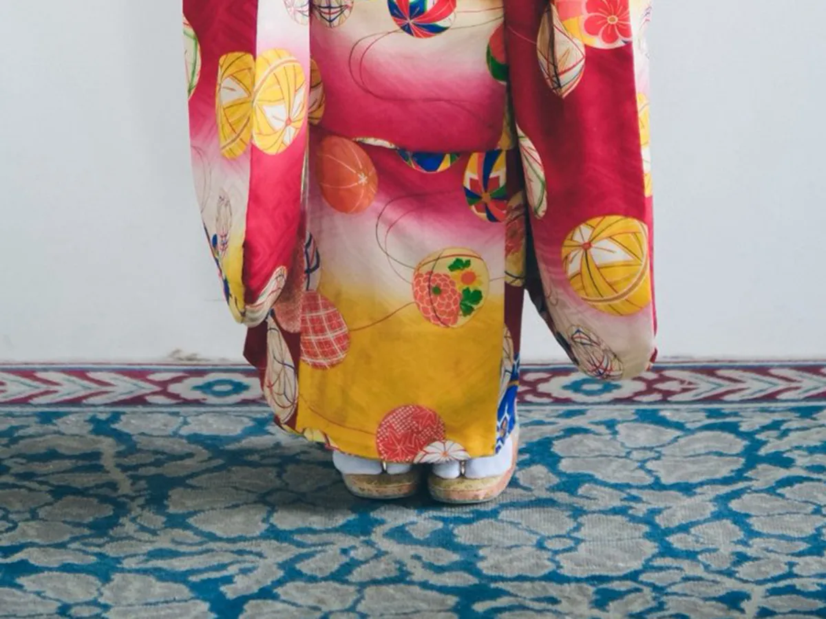 七五三の晴れ着