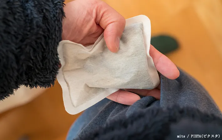 使い捨てカイロの写真