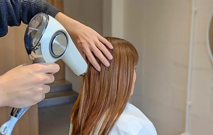 ハンドドライの写真（撮影：岡田充）