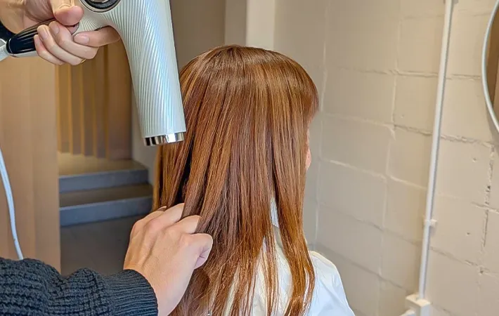 ハンドブローの写真（撮影：岡田充）