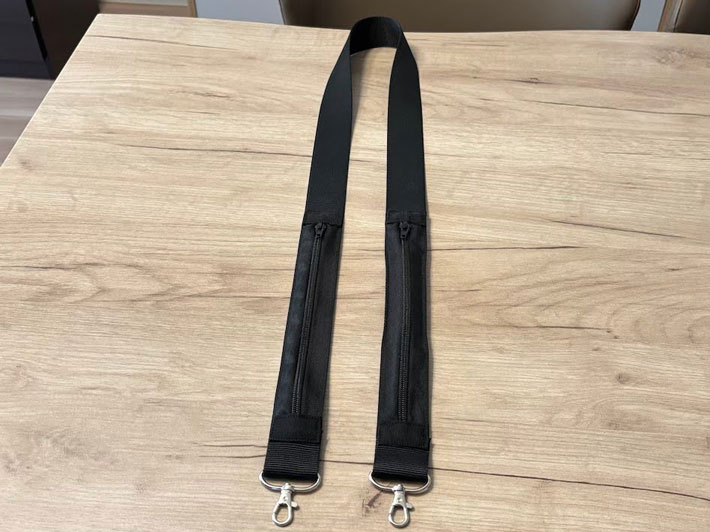 『3COINS トラベルセキュリティショルダー』の写真（撮影：キジカク）