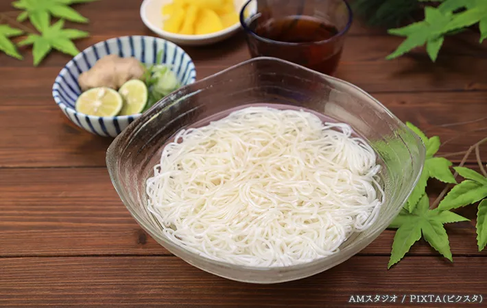 そうめんの写真