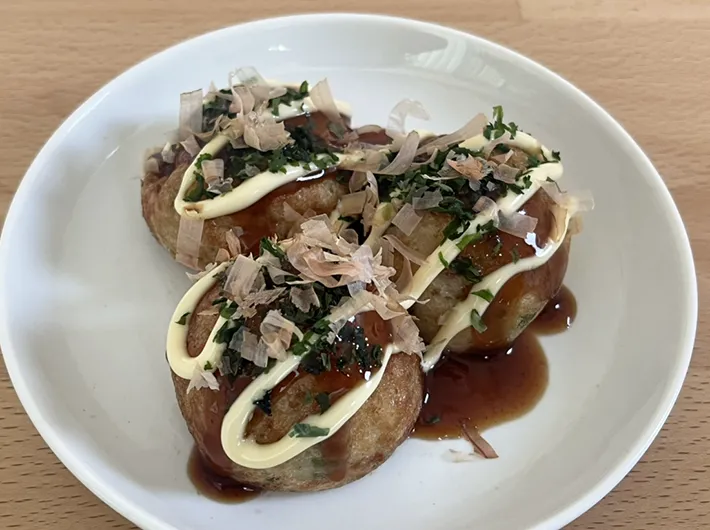 『大粒サミットたこ焼』の写真（撮影：grape編集部）