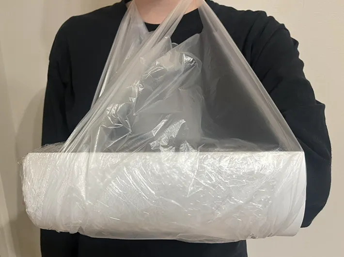 応急手当中の写真（撮影：grape編集部）