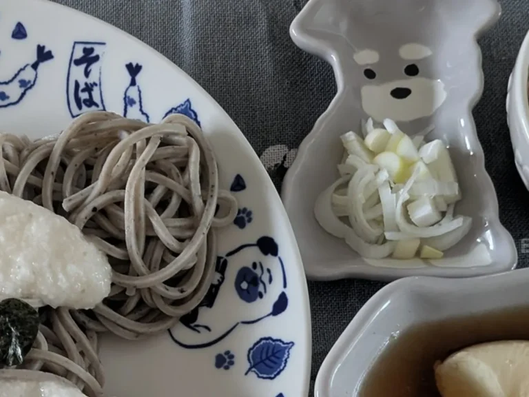 シュナウザー蕎麦ランチ