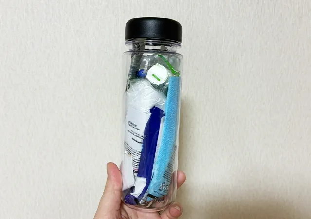 防災ボトルの写真（撮影：grape編集部）