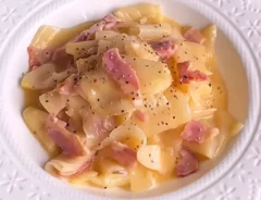 『大根カルボナーラ』の作り方の画像