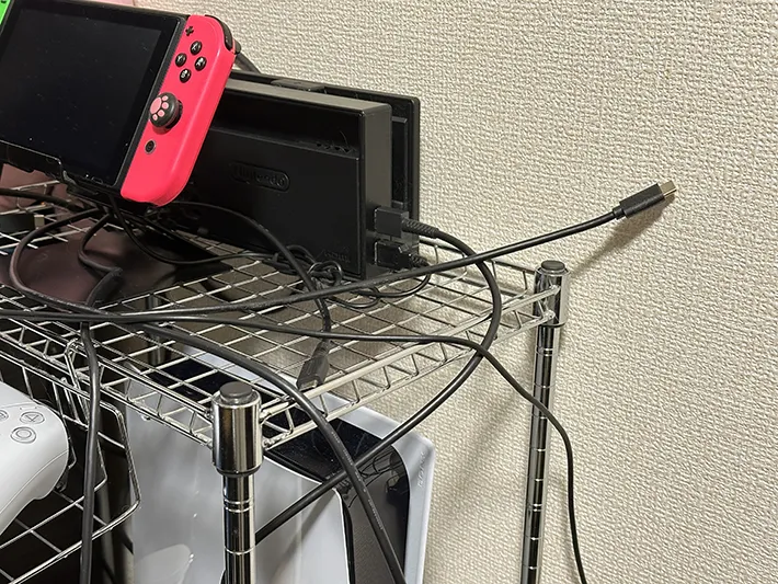 ゲーム機周りの画像（撮影：grape編集部）