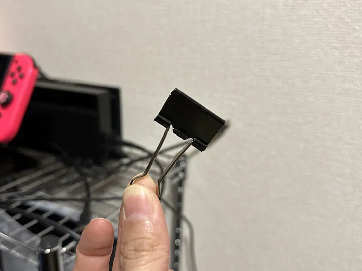 ダブルクリップの画像（撮影：grape編集部）