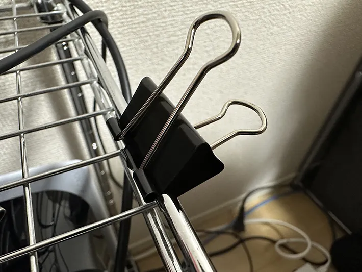 ダブルクリップの画像（撮影：grape編集部）