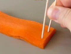 クリスマスサラダの調理写真(撮影:grape編集部)