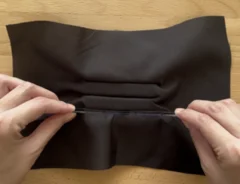 リングピロー作りの作業写真（撮影：grape編集部）