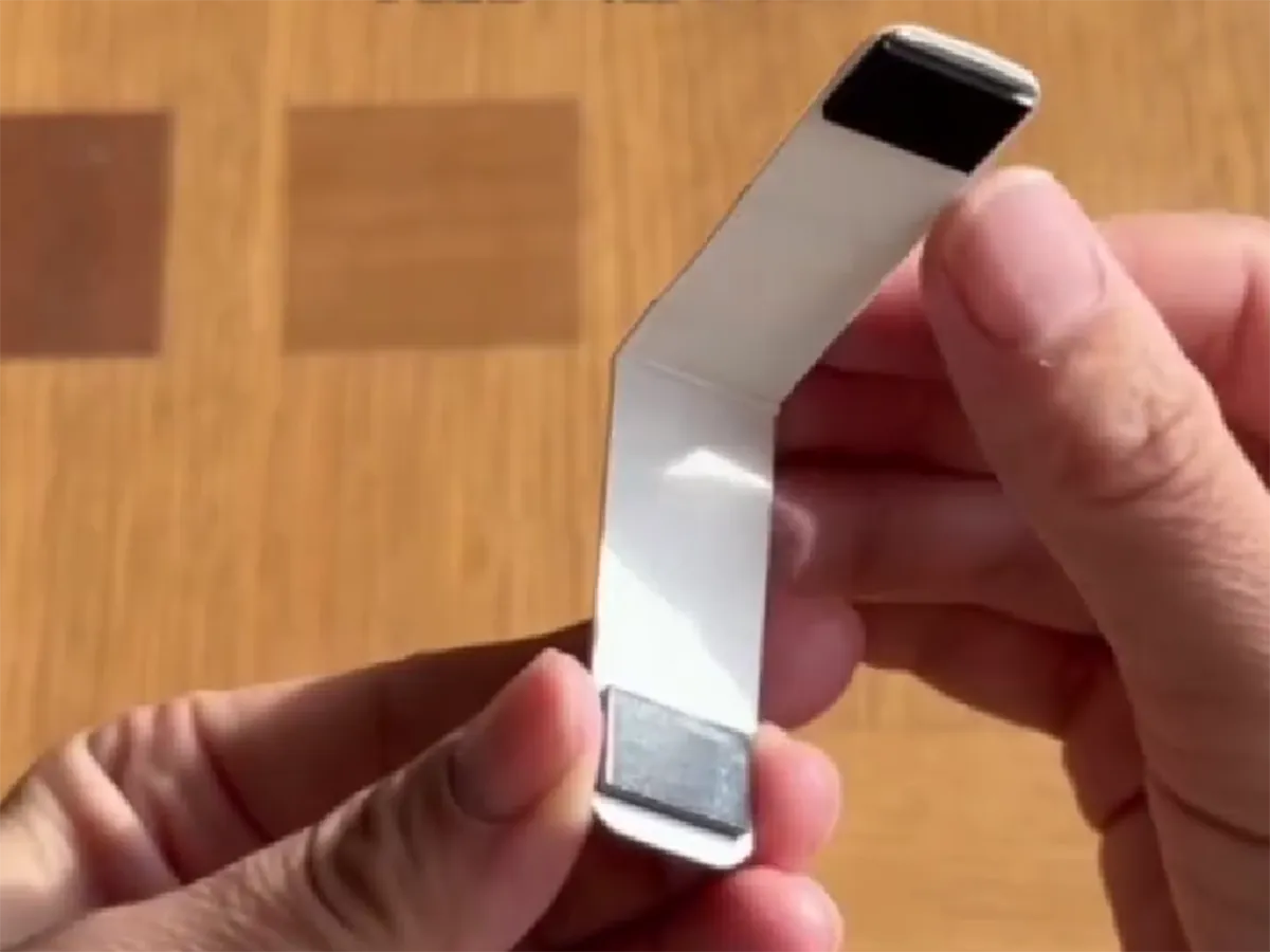 お手製クリップの写真