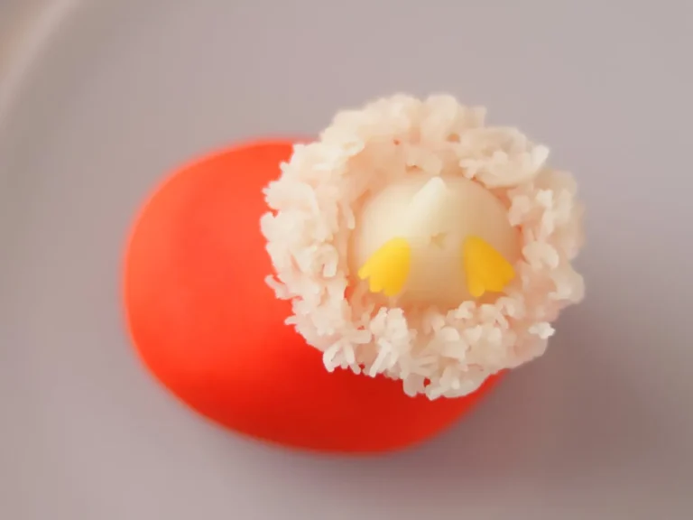 クリスマスモチーフの練り切り