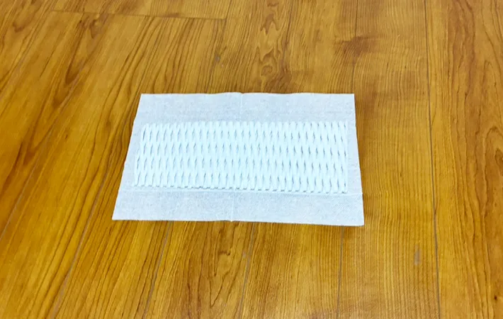 緩衝材の活用法（撮影：grape編集部）