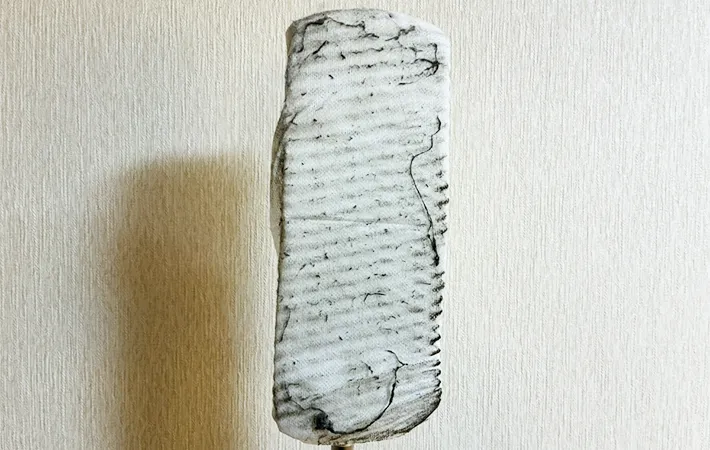 緩衝材の活用法（撮影：grape編集部）