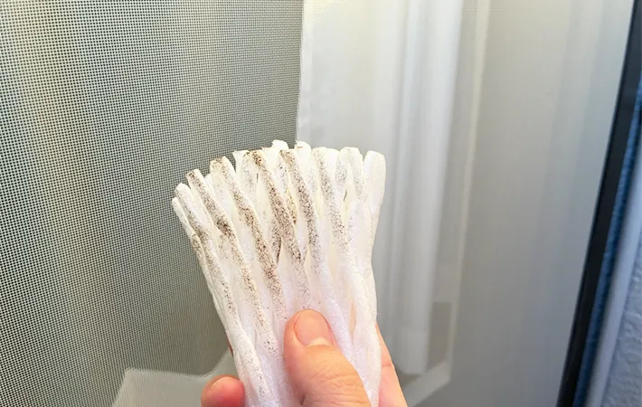 緩衝材の活用法（撮影：grape編集部）