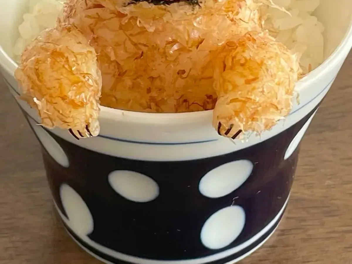 おにぎりのトイプードル