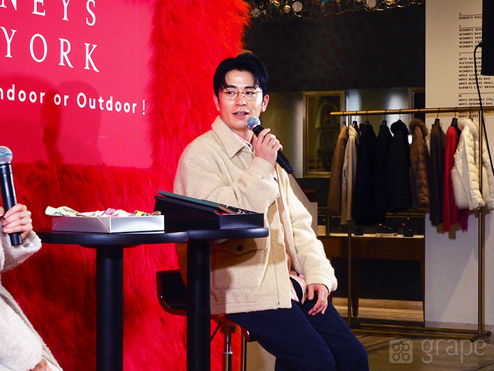 藤森慎吾さんの写真（撮影：grape編集部）