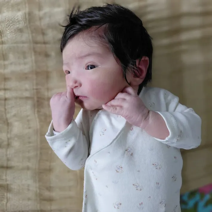 赤ちゃんの写真