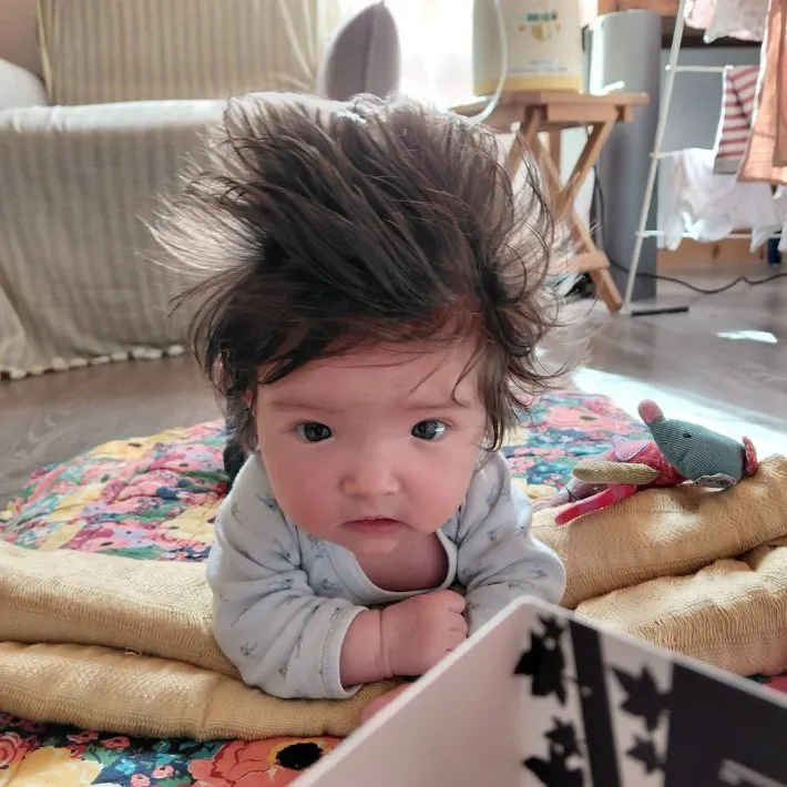 赤ちゃんの写真