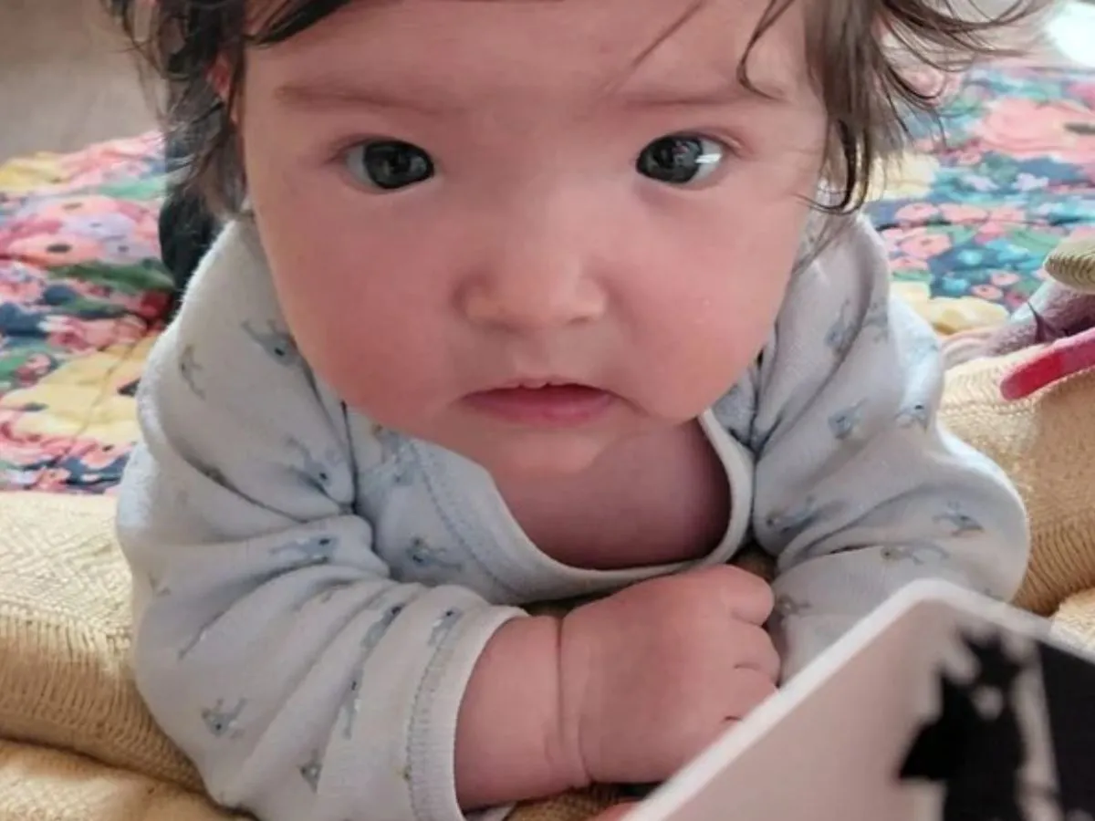 赤ちゃんの写真