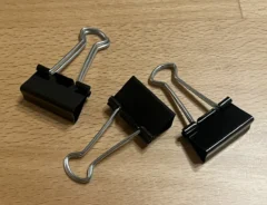 ダブルクリップの写真（撮影：grape編集部）