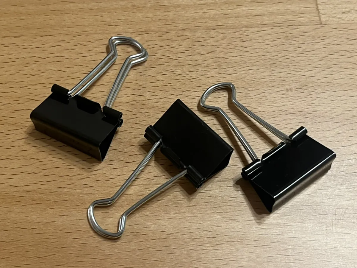 ダブルクリップの写真（撮影：grape編集部）