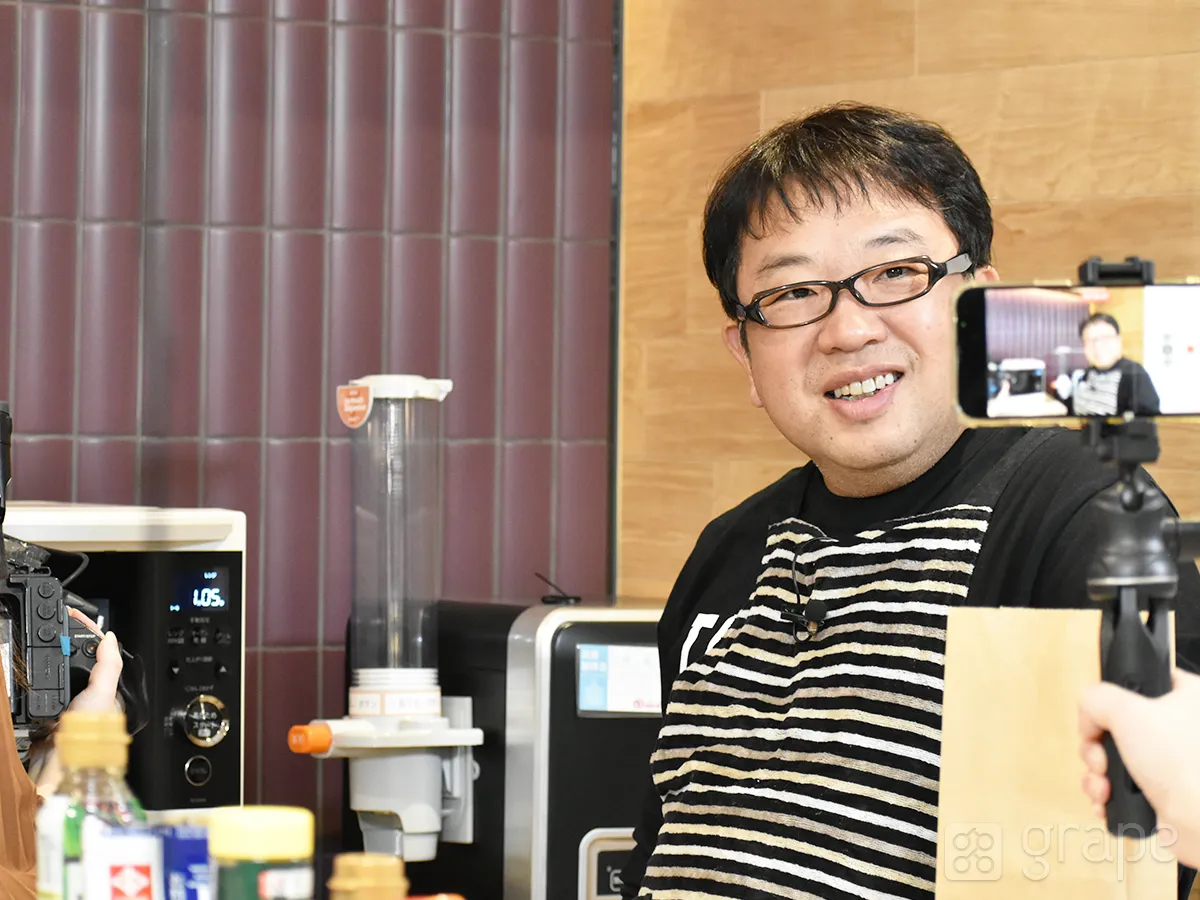 天野ひろゆきさん（撮影：grape編集部）