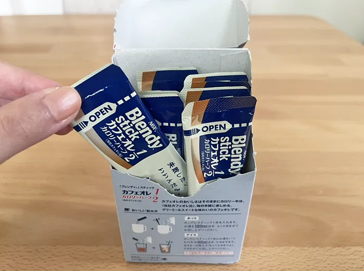 ブレンディスティックの写真（撮影：grape編集部）