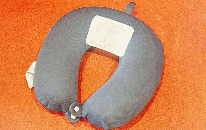 ネックピローの写真（撮影：キジカク）