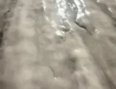 ツルツルの道路