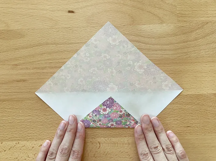 ポチ袋作りの手順写真（撮影：grapeライフハック編集部）