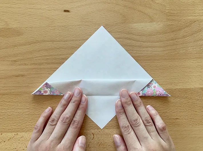 ポチ袋作りの手順写真（撮影：grapeライフハック編集部）