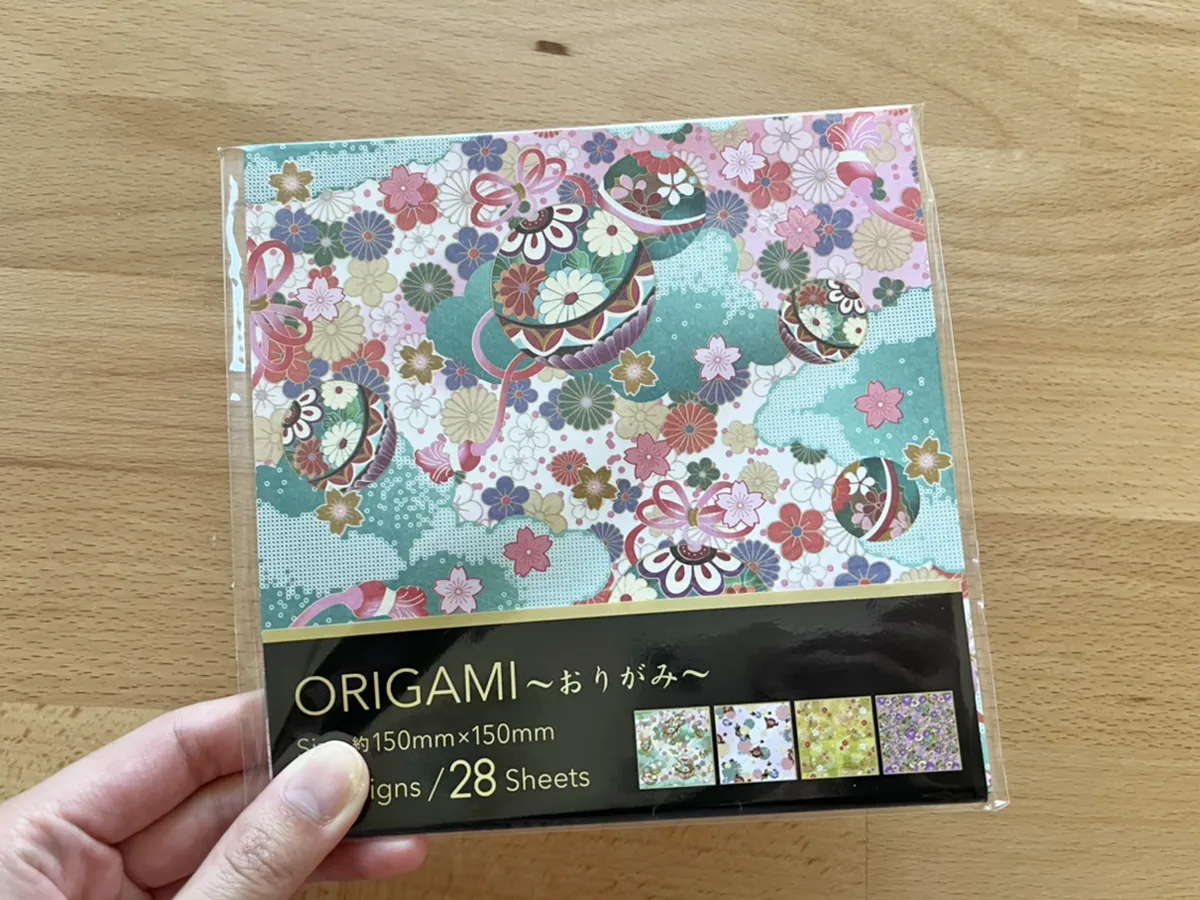 折り紙の写真（撮影：grapeライフハック編集部）