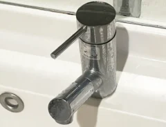 水垢掃除の写真（撮影：grape編集部）