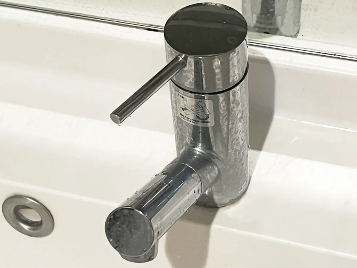 水垢掃除の写真（撮影：grape編集部）