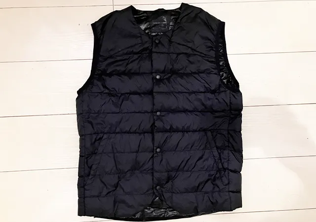 ベスト（撮影：grape編集部）