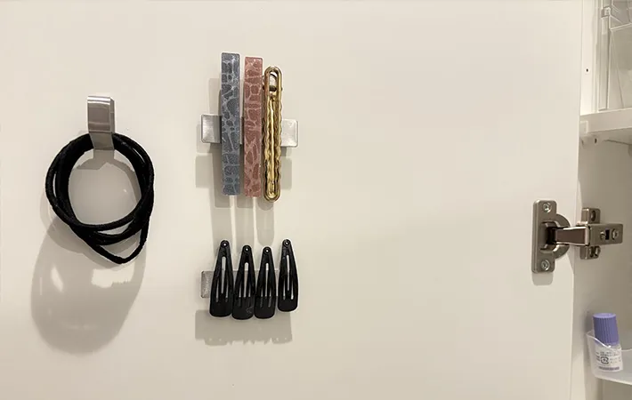 浮かせる収納の写真（撮影：Classy Life）